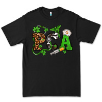 Black St. Patrick's Day PCA Premium Tee - OliviaCreatesArt