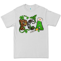 Dove Grey St. Patrick's Day PCA Premium Tee - OliviaCreatesArt