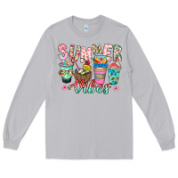 Moon Dust Summer Vibes Long Sleeve Tee - CowhideDigitalArt