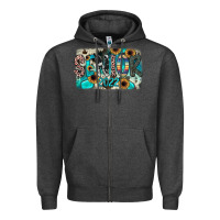Charcoal Heather senior2022 Zipper Hoodie - JahusDesignShop