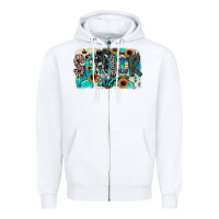 White senior2022 Zipper Hoodie - JahusDesignShop