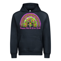 Navy happy mardi gras y'all rainbow Urban Hoodie - Jasminsmagicworld