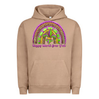 Pigment Burro happy mardi gras y'all rainbow Urban Hoodie - Jasminsmagicworld