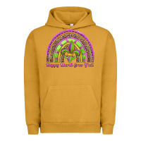 Pigment Peanut Butter happy mardi gras y'all rainbow Urban Hoodie - Jasminsmagicworld