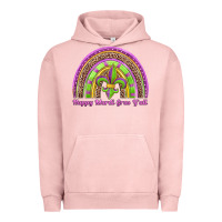 Pigment Salmon happy mardi gras y'all rainbow Urban Hoodie - Jasminsmagicworld
