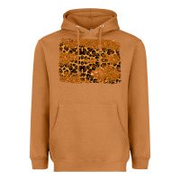 Meerkat leopard glitter background Heavyweight Hoodie - RanaPortraitStore