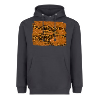 Smoke leopard glitter background Heavyweight Hoodie - RanaPortraitStore
