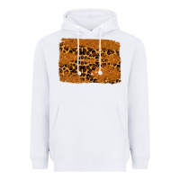 White leopard glitter background Heavyweight Hoodie - RanaPortraitStore