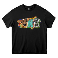 Black One baby Cow Heavy Core Tee - HowdyJamesFarm