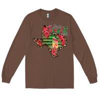 Chestnut sweet summer time texas Long Sleeve Tee - CowhideDigitalArt