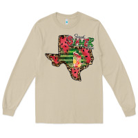Mushroom sweet summer time texas Long Sleeve Tee - CowhideDigitalArt