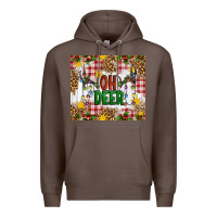 Coffee Oh Deer Premium Hoodie - Artiststas