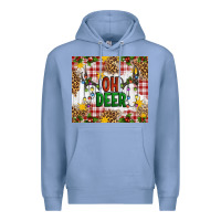 Colony Blue Oh Deer Premium Hoodie - Artiststas
