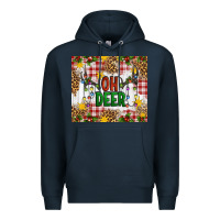 Navy Oh Deer Premium Hoodie - Artiststas