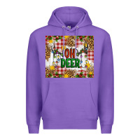 Purple Oh Deer Premium Hoodie - Artiststas