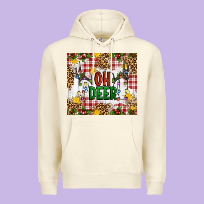 Oh Deer Premium Hoodie Designed By Artiststas