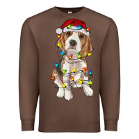 Chestnut christmas beagle Premium Sweatshirt - RanaPortraitStore