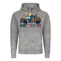 Cloud Rock Happy Easter truck Vintage Hoodie - CowhideDigitalArt
