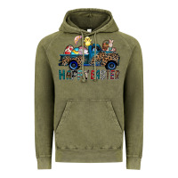 Vintage Olive Happy Easter truck Vintage Hoodie - CowhideDigitalArt
