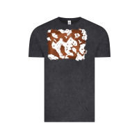 Vintage Black cowhide Vintage Tee - RanaPortraitStore