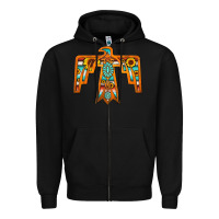 Black thunderbird Zipper Hoodie - JahusDesignShop