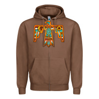 Chestnut thunderbird Zipper Hoodie - JahusDesignShop