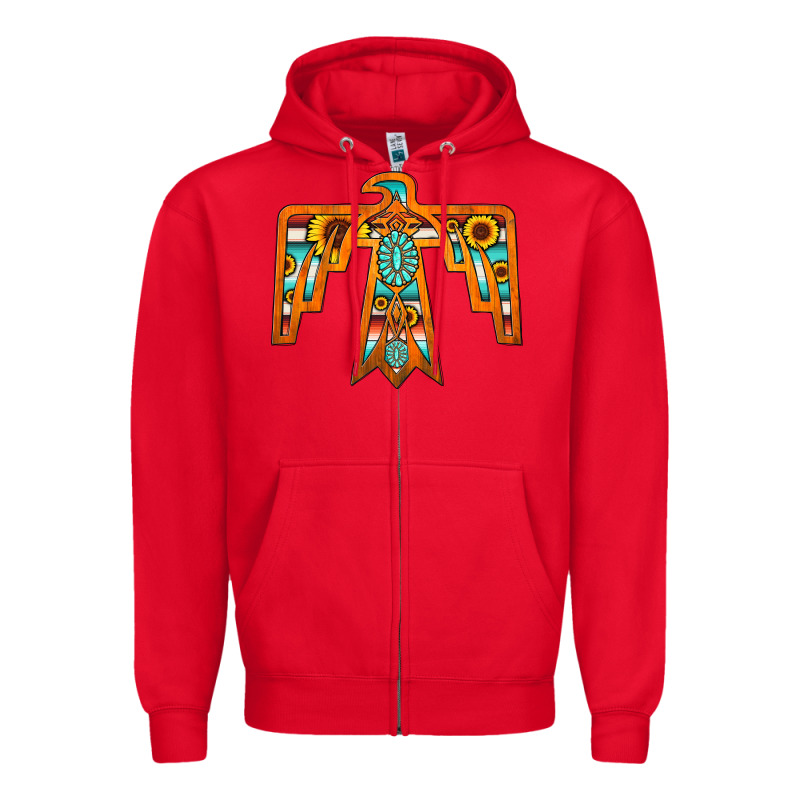 Thunderbird Zipper Hoodie by JahusDesignShop | Teevron