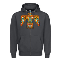 Smoke thunderbird Zipper Hoodie - JahusDesignShop