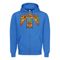 True Royal thunderbird Zipper Hoodie - JahusDesignShop