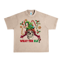 French Oak what the elf skull Urban Heavy Tee - FaDigitalArtStudio