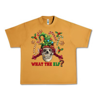 Peanut Butter what the elf skull Urban Heavy Tee - FaDigitalArtStudio
