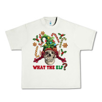 Pistachio what the elf skull Urban Heavy Tee - FaDigitalArtStudio