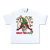 White what the elf skull Urban Heavy Tee - FaDigitalArtStudio