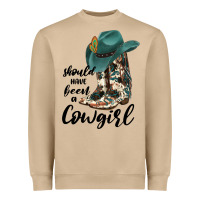 Mushroom Should Have Been A Cowgirl Heavyweight Sweatshirt - JahusDesignShop