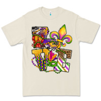 Bone louisiana map love Premium Tee - OliviaCreatesArt