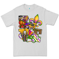 Dove Grey louisiana map love Premium Tee - OliviaCreatesArt
