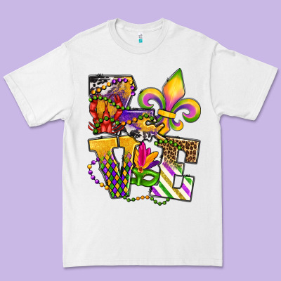 Louisiana Map Love Premium Tee Designed By Oliviacreatesart