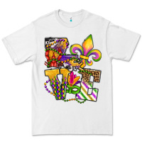 White louisiana map love Premium Tee - OliviaCreatesArt