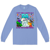 Colony Blue I Don't Need A Costume Im A DA My Job Title Is Sca Long Sleeve Tee - CowhideDigitalArt