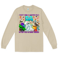 Mushroom I Don't Need A Costume Im A DA My Job Title Is Sca Long Sleeve Tee - CowhideDigitalArt