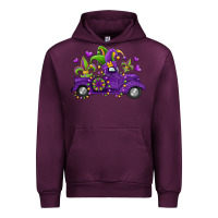 Mauve Wine mardi gras truck Urban Hoodie - Jasminsmagicworld