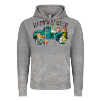 Cloud Rock Happy Easter truck Vintage Hoodie - CowhideDigitalArt