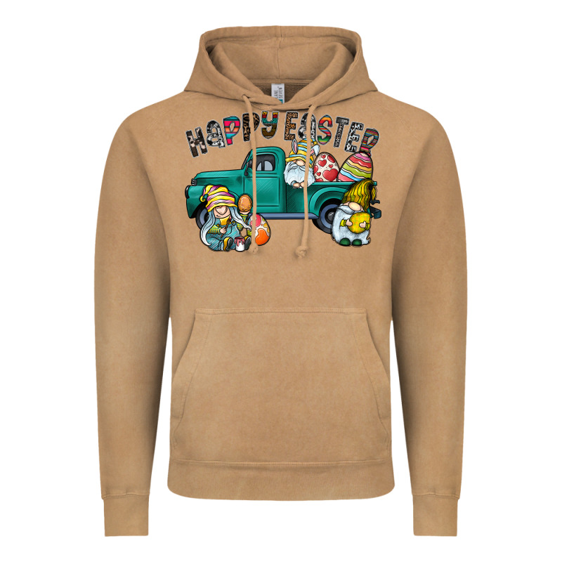 Happy Easter Truck Vintage Hoodie by CowhideDigitalArt | Teevron
