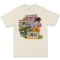 Bone 90s country caassette tapes Premium Tee - OliviaCreatesArt