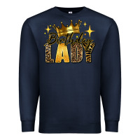 Navy birthday lady Premium Sweatshirt - RanaPortraitStore