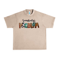 French Oak Somebody's Problem Urban Heavy Tee - FaDigitalArtStudio