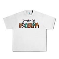 Lunar Rock Somebody's Problem Urban Heavy Tee - FaDigitalArtStudio