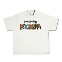 Pistachio Somebody's Problem Urban Heavy Tee - FaDigitalArtStudio