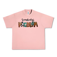 Salmon Somebody's Problem Urban Heavy Tee - FaDigitalArtStudio