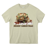 Mossy Merry christmas skull Heavy Core Tee - RanaPortraitStore